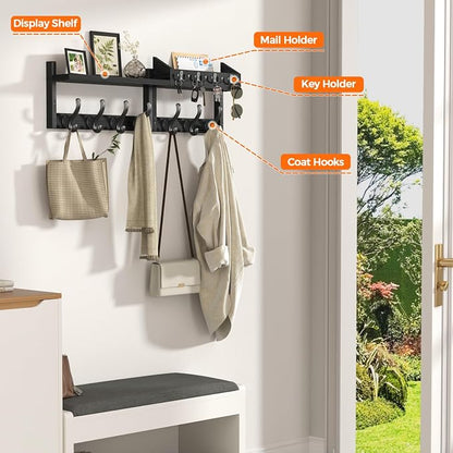Evermagin 29" Coat Rack Wall Mount - Image 4