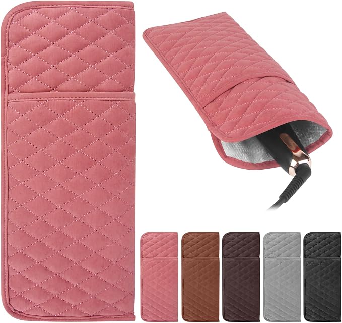 Heat Resistant Hair Tools Organizer Bag Portable Travel Storage Cover Pouch by WRORUNER