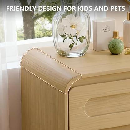 3 Drawer Dressers for Bedroom, Large Modern Dressers - Image 5