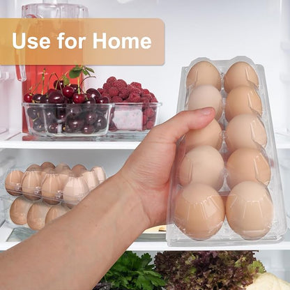 80 Pack Bulk Egg Cartons, Egg Tray Carton Holder - Image 6