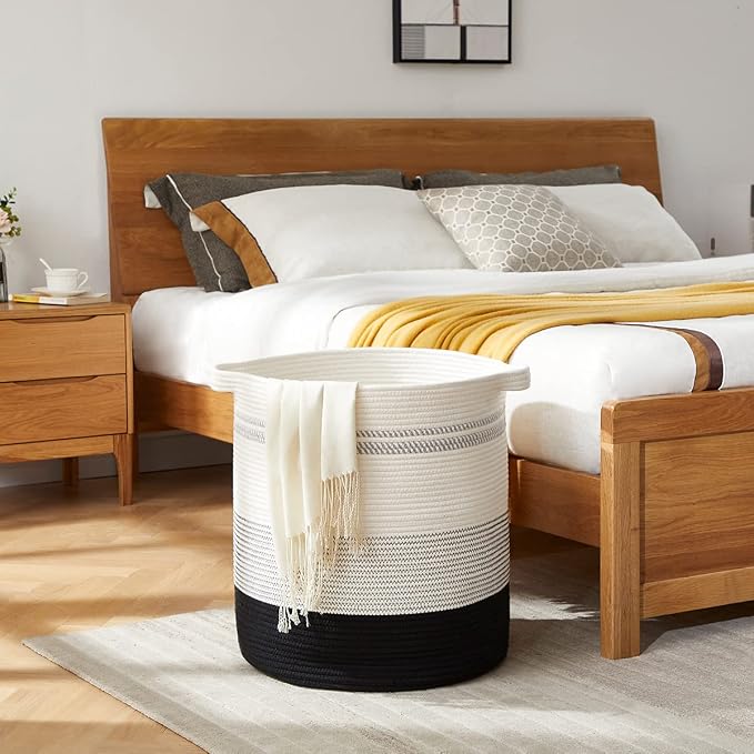 OIAHOMY 80L Laundry Hamper, Storage Basket - Image 2