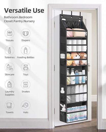 STORAGE MANIAC Over the Door Organizer Large Capacity Hanging Organizer - Image 5