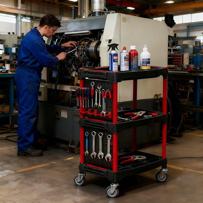 3-Tier Heavy-Duty Detailing Cart - Image 3
