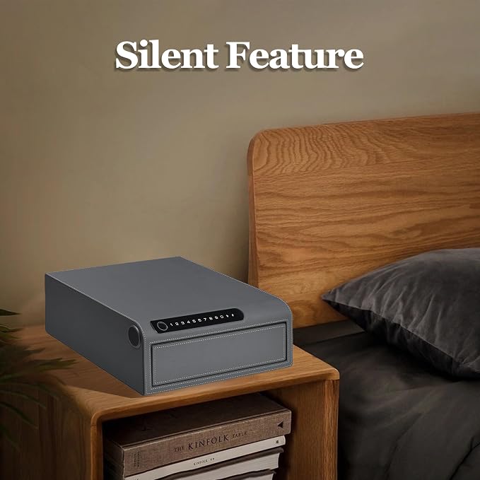Jewelry Safe with Drawers，Biometric Fingerprint safe, Slide-Away Handgun Safe - Image 7