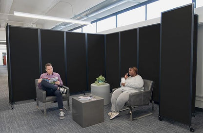 Versare Room Divider 360 Portable Wall Partition | Folding Panels | Large - Image 2