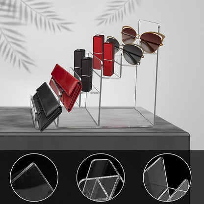 Acrylic Wallet Display Stand Purse Handbag Organizer, Acrylic Display Shelf - Image 6
