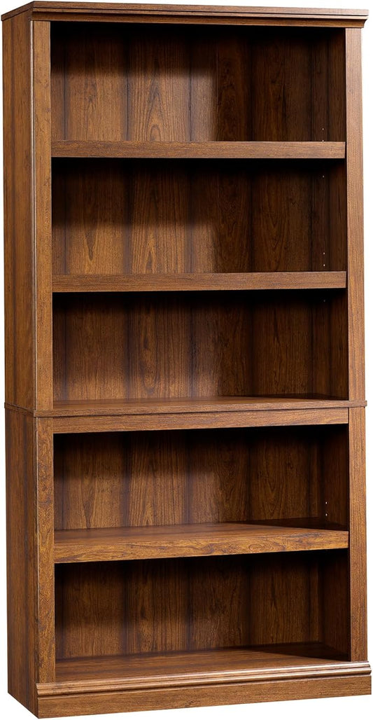 Sauder Miscellaneous Storage 5-Shelf Bookcase/ Book shelf, Washington Cherry by SAUDER%C2%AE