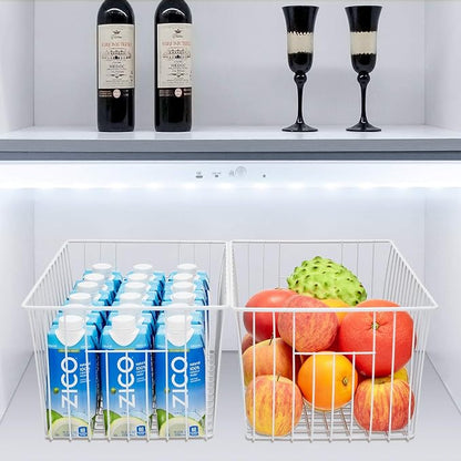Upright Freezer Organizer Bins， Freezer Baskets - Image 7