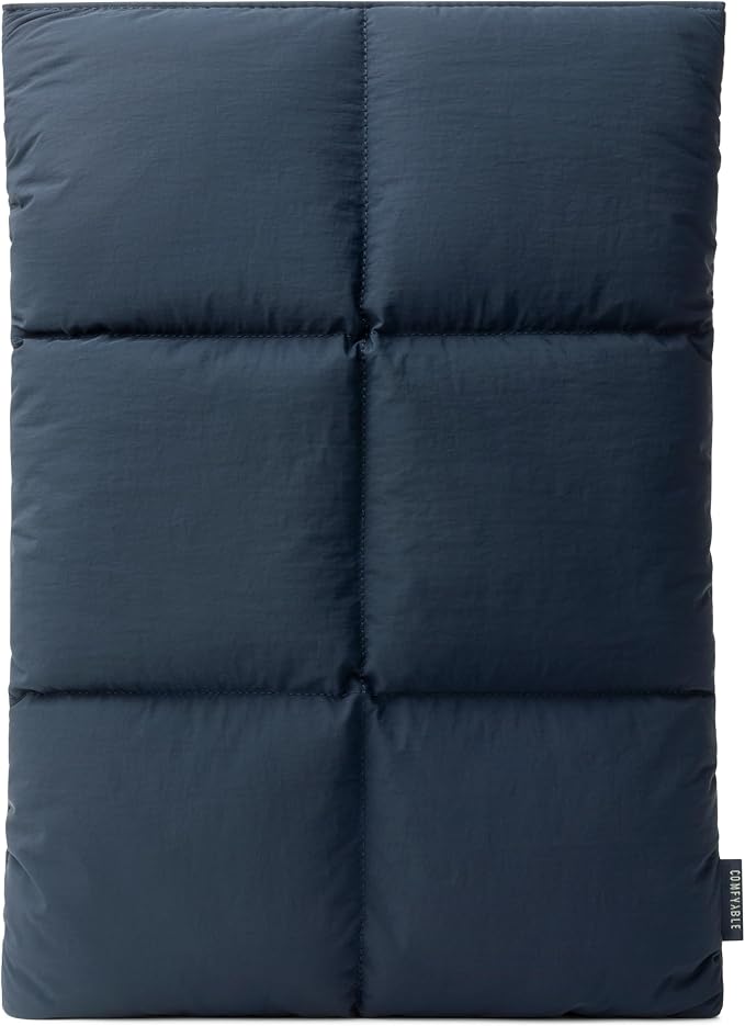 Comfyable Puffy Laptop Sleeve 13 Inch 14 Inch, Quilted Puffer Laptop Carrying by Comfyable