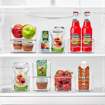 Sorbus Stackable Refrigerator Organizer Bins - Image 2