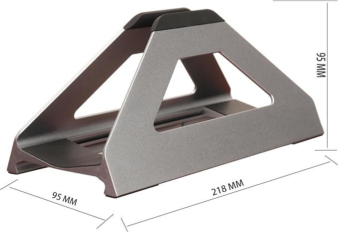 Vertical Laptop Stand, Space Saving Holder - Image 3