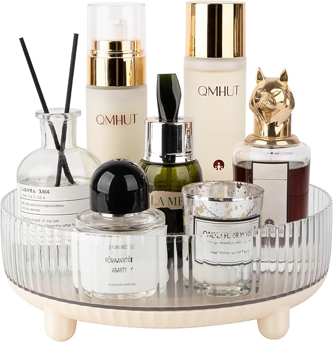 Anyoifax 360 Rotating Makeup Organizer Perfume Tray Skincare Holder Spinning by Anyoifax