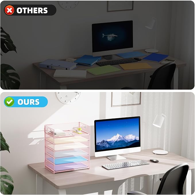 Marbrasse 2 Pack Desk Organizer - Image 5