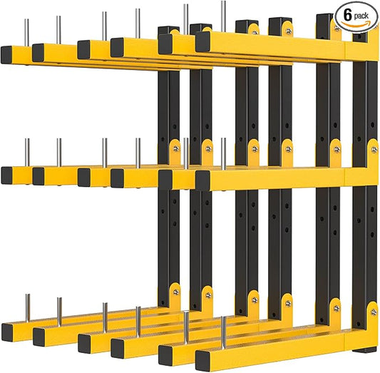 Lumber Rack Wall Mount Storage Racks Folding Wood Organizer Heavy Duty Shelf by Riciakik