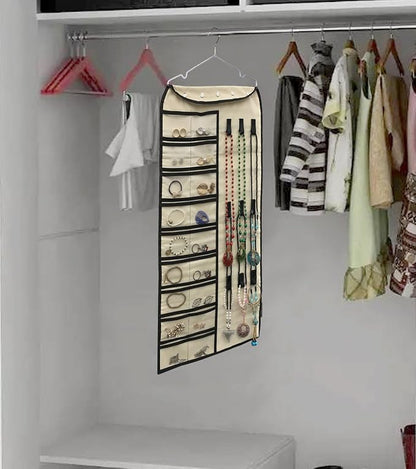 BB Brotrade Hanging Jewelry Organizer, Accessories Organizer, 56 Pocket - Image 6
