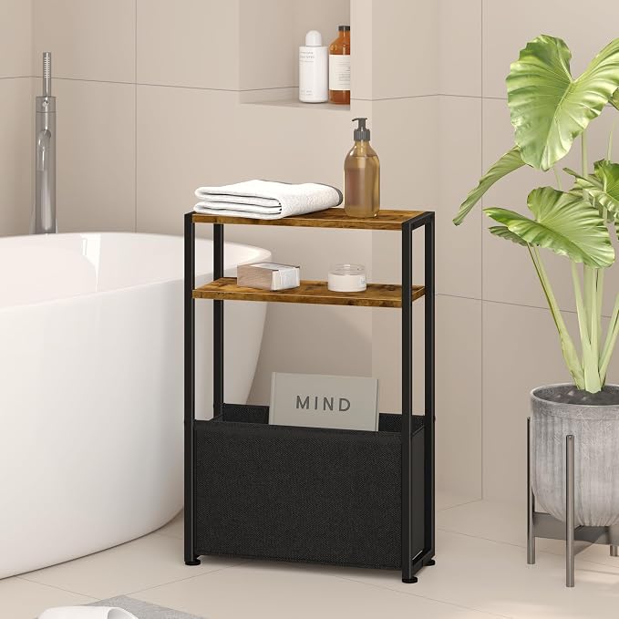Narrow Side Table, Slim End Tables - Image 3