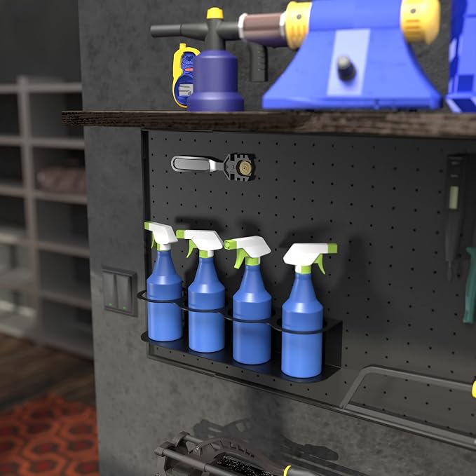 Koova 5 All-Purpose Spray Bottle Holder | Easy Install Wall Mount Hardware - Image 5