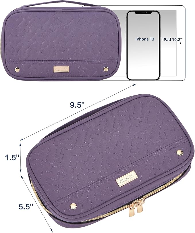 NISHEL Travel Jewelry Case, Holiday Organizer - Image 2