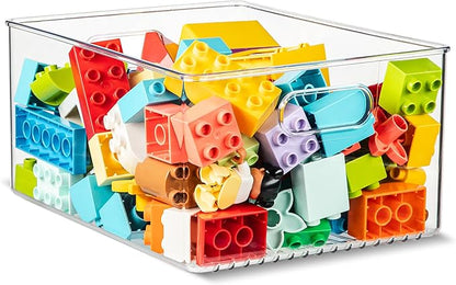 primebox Clear Plastic Organizer Bins by primebox