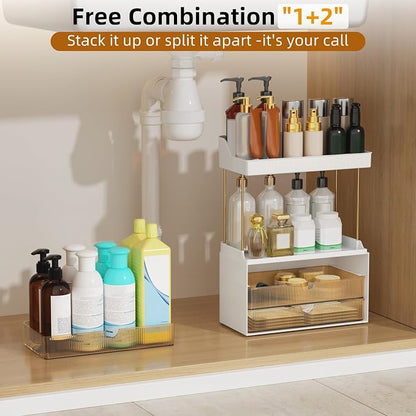 3 Drawers Makeup Organizer - Image 5