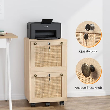 VINGLI 2 Drawer File Cabinet - Image 7