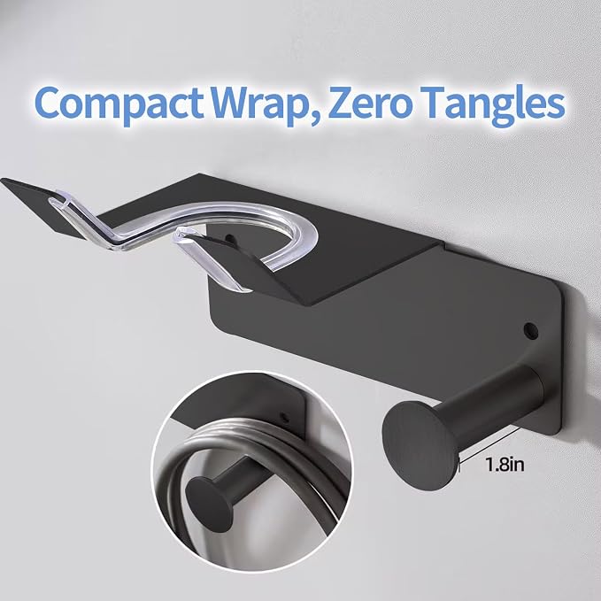 Hair Dryer Holder Stainless Steel, Blow Dryer Holder Self Adhesive, Dyson Hair - Image 4