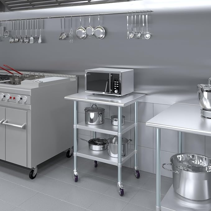 AmGood Stainless Steel Work Table - Image 5