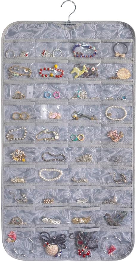 BB Brotrade Hanging Jewelry Organizer, Accessories Organizer, 80 Pocket by BB+Brotrade