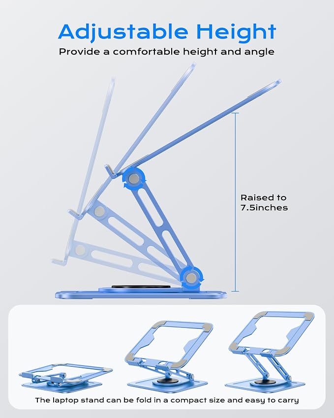 Adjustable Laptop Stand, Computer Stand - Image 3
