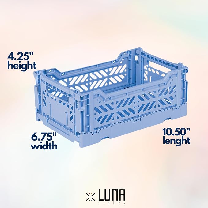 Collapsible Storage Box, Foldable Crate Organizer Bin - Image 9