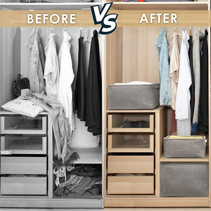 TheWarmHome Large Storage Bins- Storage Baskets - Image 7