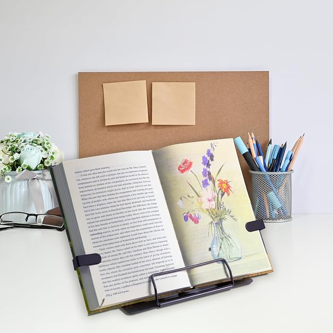 Metal Desk Book Stand for Reading - Image 2
