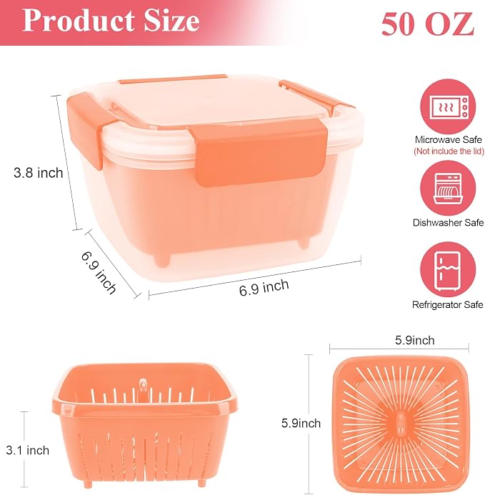 50oz Berry Keeper Fruit Storage Container - Image 7