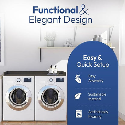 OfficeSimpli Washer Dryer Countertop, Made in USA, Non-Slip Pads, Easy Clean - Image 6