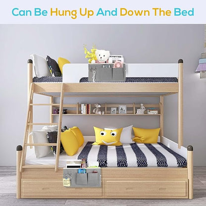 1pcs Bedside Caddy Hanging Storage Bag, Organizer Baskets - Image 7