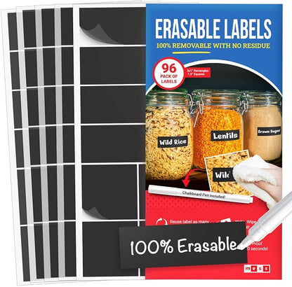 MESS Reusable Chalkboard Labels by MESS
