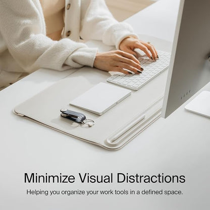 Orbitkey Premium Leather Desk Mat Slim | Multi-Purpose & Waterproof Table - Image 4