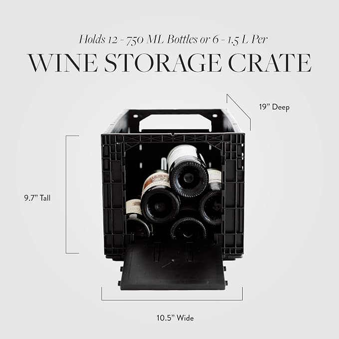 Flexible Wine Storage System for Wine Collectors | Front and Rear Access Door | - Image 2