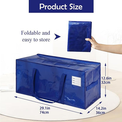 6 Pack Heavy Duty Extra Large Moving Bags - Image 2