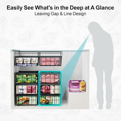 iSPECLE Deep Freezer Organizer Bins - Image 5