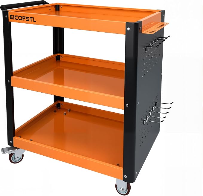 Stainless Steel Utility Cart by Unknown