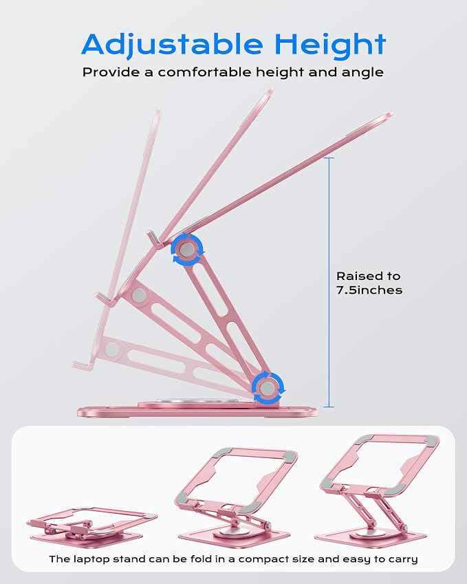 Adjustable Laptop Stand, Computer Stand - Image 3