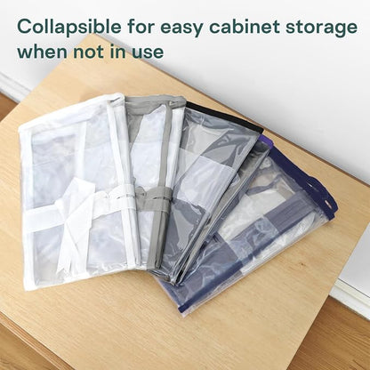 Hopack Under Bed Storage Bags Organizer, 22L Clear Storage Bags, Bags Organizer - Image 4