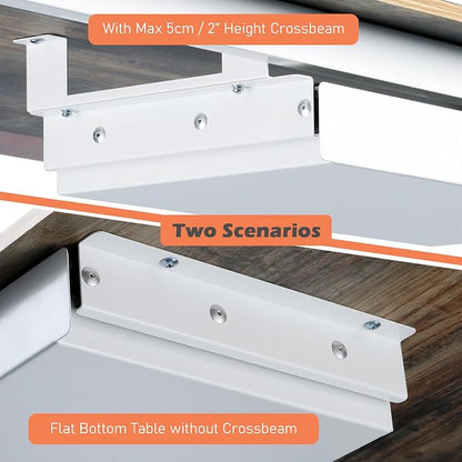 Under Desk Drawer White 21" - Image 4