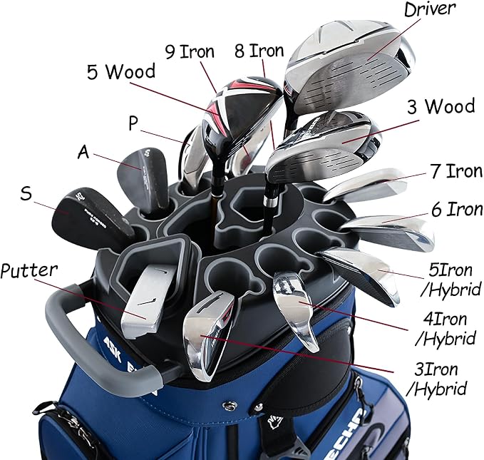 ASK ECHO 2024 T-Lock Golf Cart Bag - Image 3