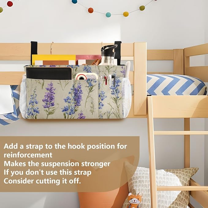 Bluebonnet Lavender Bedside Caddy - Image 6