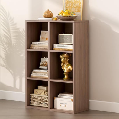 6-Cube Storage Shelf Bookcase by OSCHF