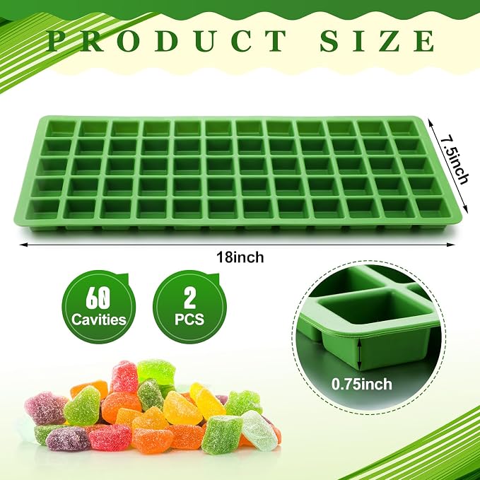 2 Pcs Silicone Food Molds for Harvest Right Freeze Dryer Harvest Right Medium - Image 2