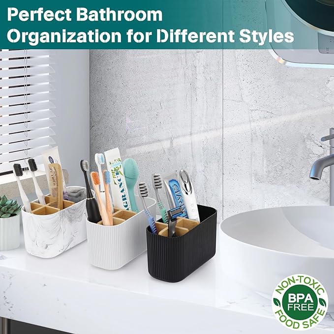 White Toothbrush Holder - Image 5