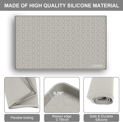 Under Sink Mat, Kitchen Cabinet Shelf Protector, Fits 36 inch Standard Cabinet - Image 6